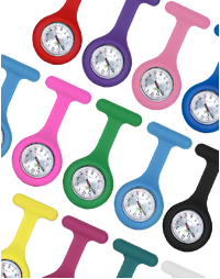 Waterproof Silicone FOB Watch - PLAIN