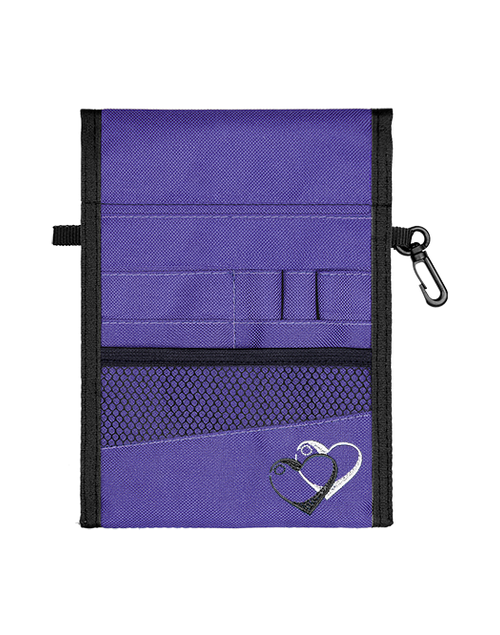 13 Pocket Nurse Pouch (Double Sided) Purple