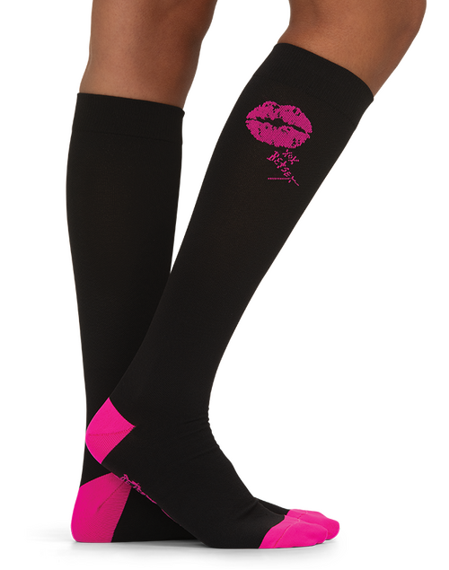 KOI Betsey Compression Socks - Black