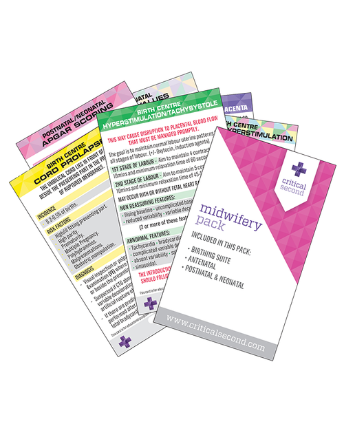 Critical Second Midwifery Card Value Pack