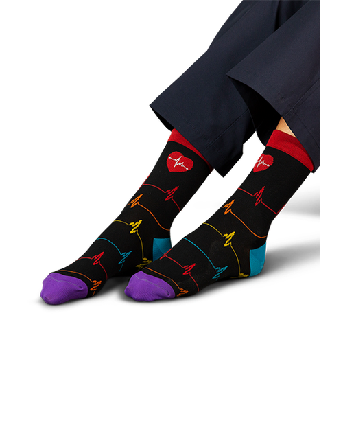 elitecare ECG Crew Compression Socks 