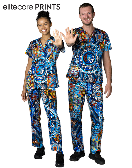 elitecare Yapatjarra Muu Unisex Scrub Set