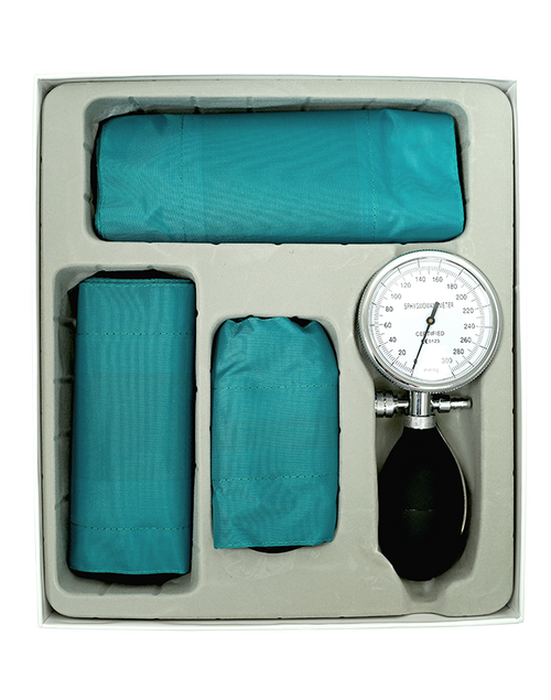 elitecare Single   Hand Sphygmomanometer (3 Cuff Set) Teal