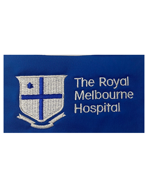 Embroidery Logo - The Royal Melbourne Hospital