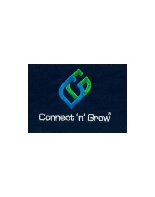Embroidery Logo - Connect n Grow