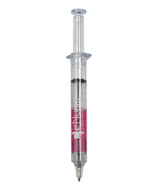 Novelty Syringe Pen Pink