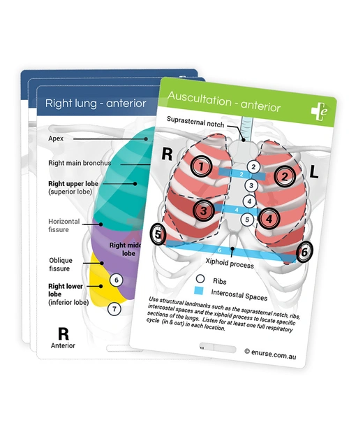 eNurse Assessment Card Pack (Respiratory)