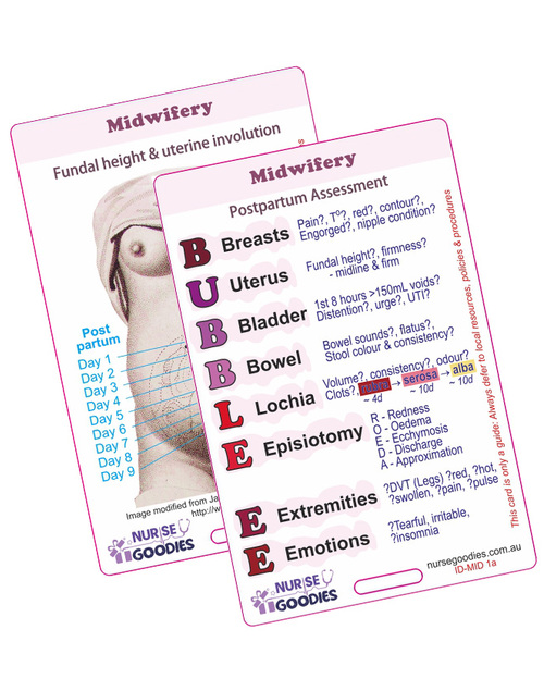 Midwifery 1: Postpartum assessment/Fundal Involution