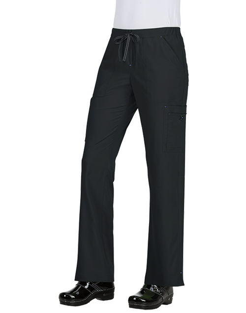 koi Basics Holly Women's Cargo Style Pant - Black 3XL