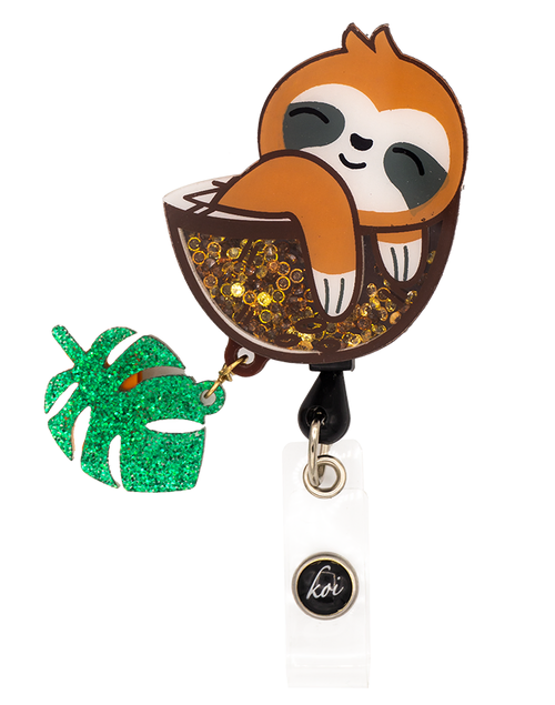 koi Sloth Shaker Badge