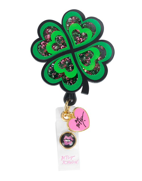 Betsey Retractable Badges - Clover - 