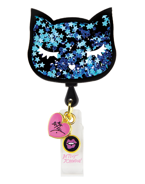 koi Betsey Retractable - Cat Shaker Blue