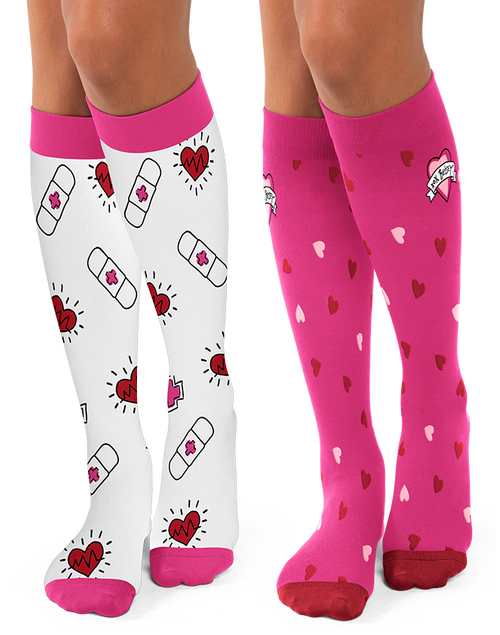 Compression Socks 2-pac - Love and Care 