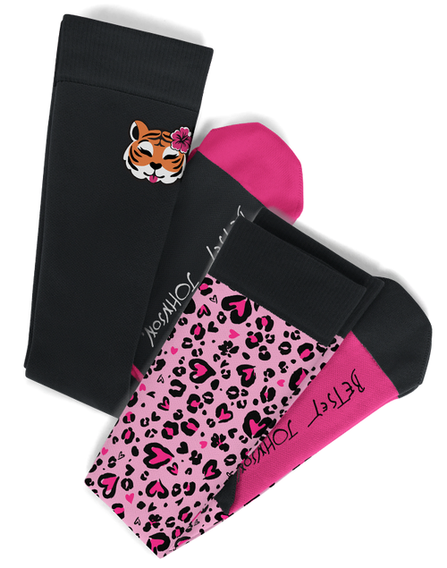 Koi Lovely Tiger Compression Socks 2 pack