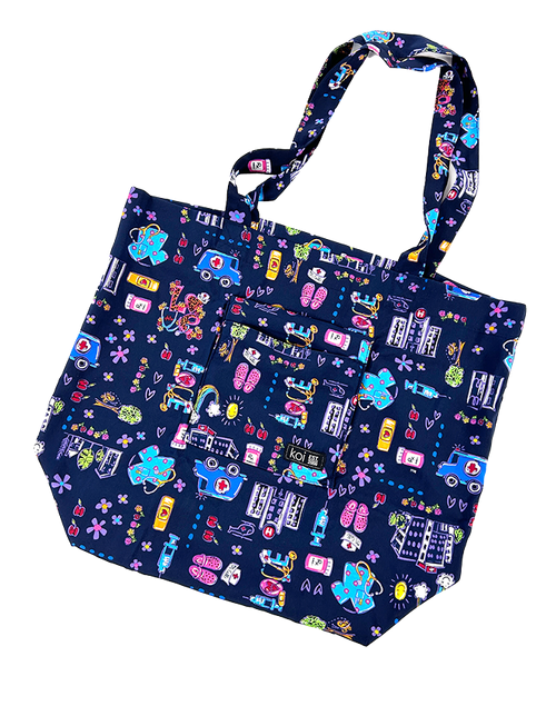 Koi Tote Bag- City on Call