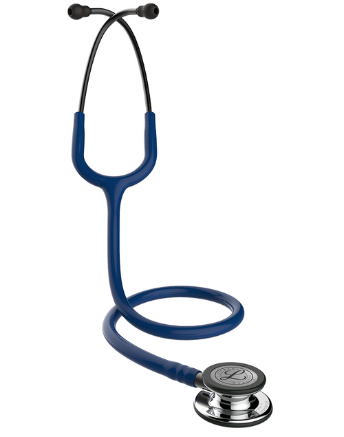 3M Littmann Classic III Stethoscope - Navy Black Mirror - 5863