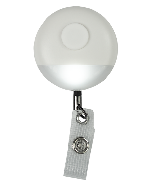 Rechargeable LED Retractable Reel Badge Light Ã¢â‚¬â€œ Nurse Chill