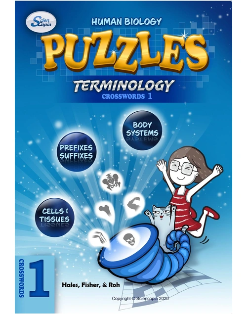 Human Biology Puzzles Terminology (Book 1)