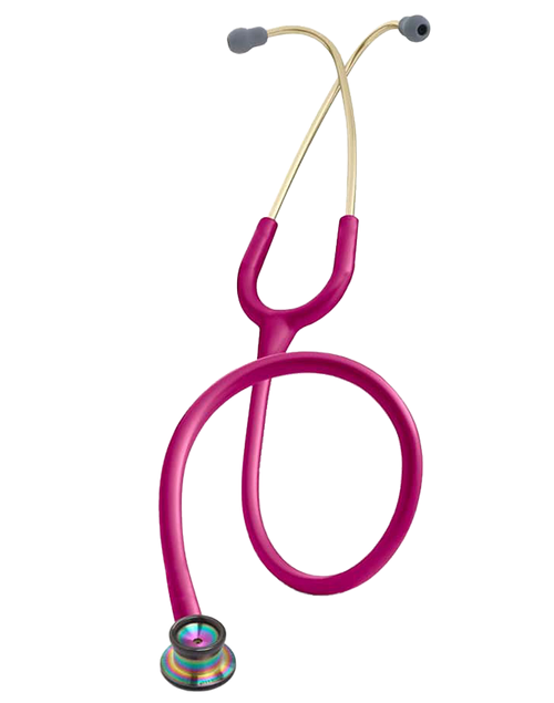 3M Littmann Stethoscope Classic II Infant Raspberry/Rainbow - 2157